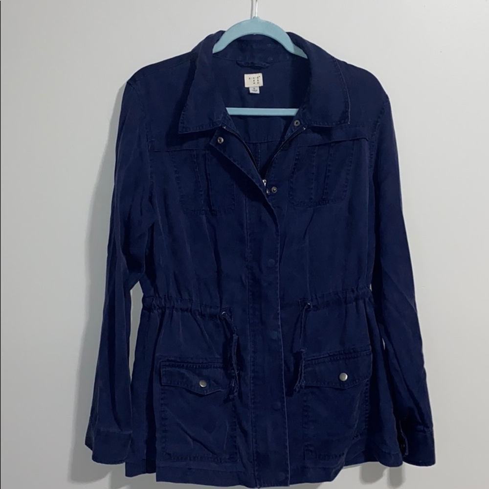 A New Day Navy Blue Anorak Jacket